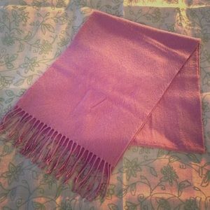 Pink Faux Cashmere Pashmina